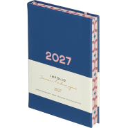Ежедневник датированный 2027 IF 140x200мм 176л тверд с рез Цвет I1917/blue Ежедневник датированный 2027 IF 140x200мм 176л тверд с рез Цвет I1917/blue